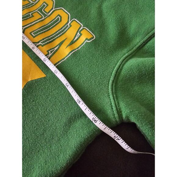 Oregon Ducks Hoodie Youth Medium (10/12) Green Pullover Sweatshirt GEN2 - Picture 4 of 5